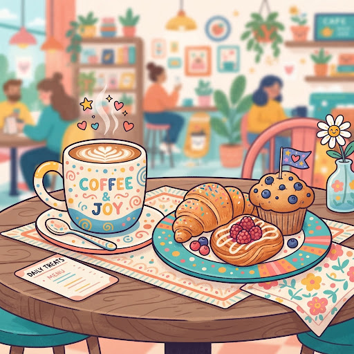 Kopi Susu Illustration