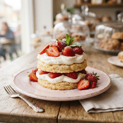 Kue strawberry lezat