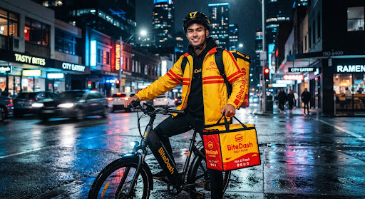 BiteDash Delivery Rider